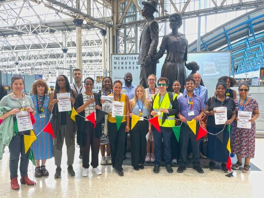 Windrush monument GSTT