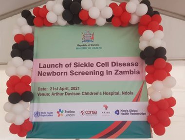 Sickle cell disease newborn screening in Zambia