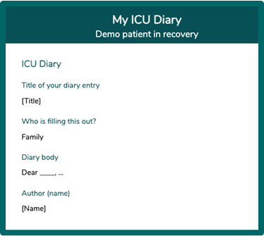 Saved ICU diary - Life Lines - July 2022